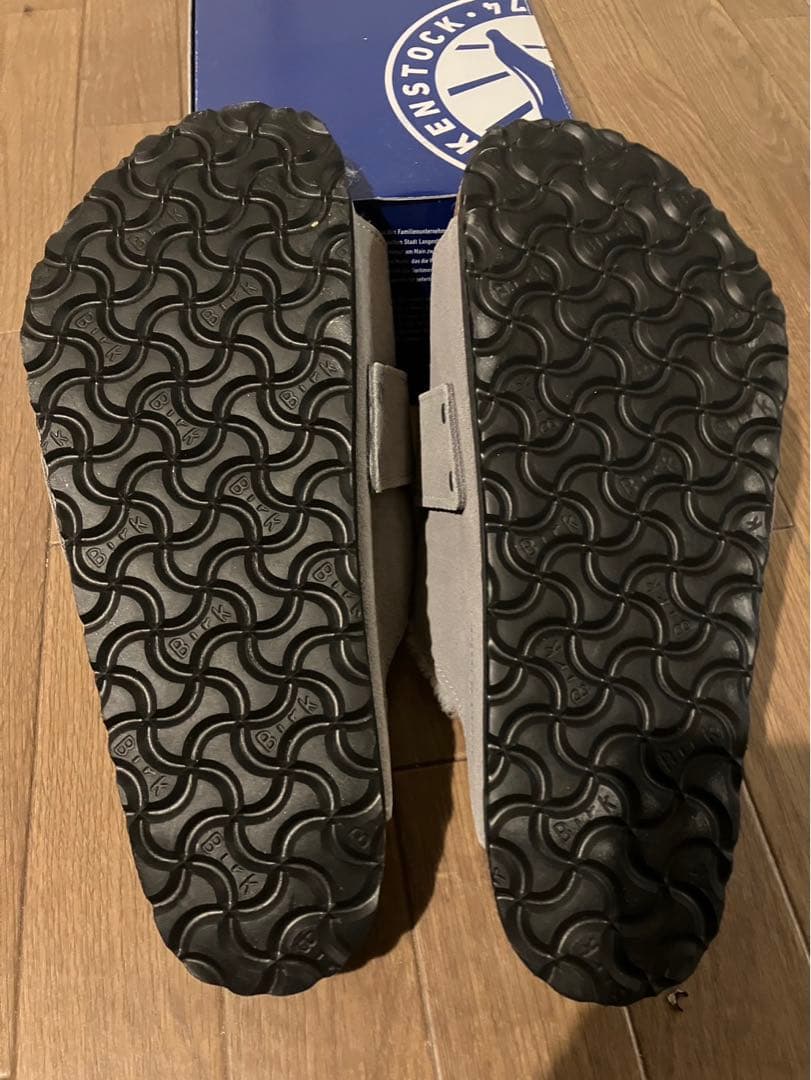 BIRKENSTOCK Kyoto Shearling 41 ボア STONE