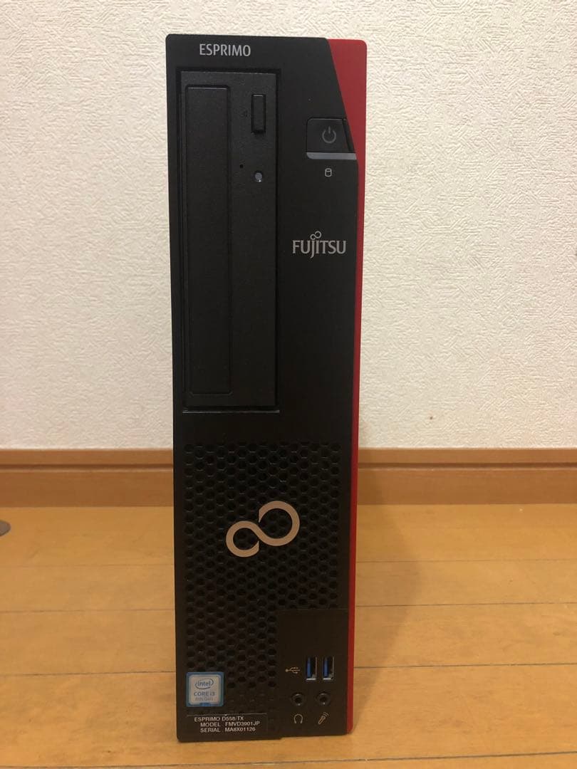 ESPRIMO/core i3/SSD128GB/DVDマルチ/win11pro