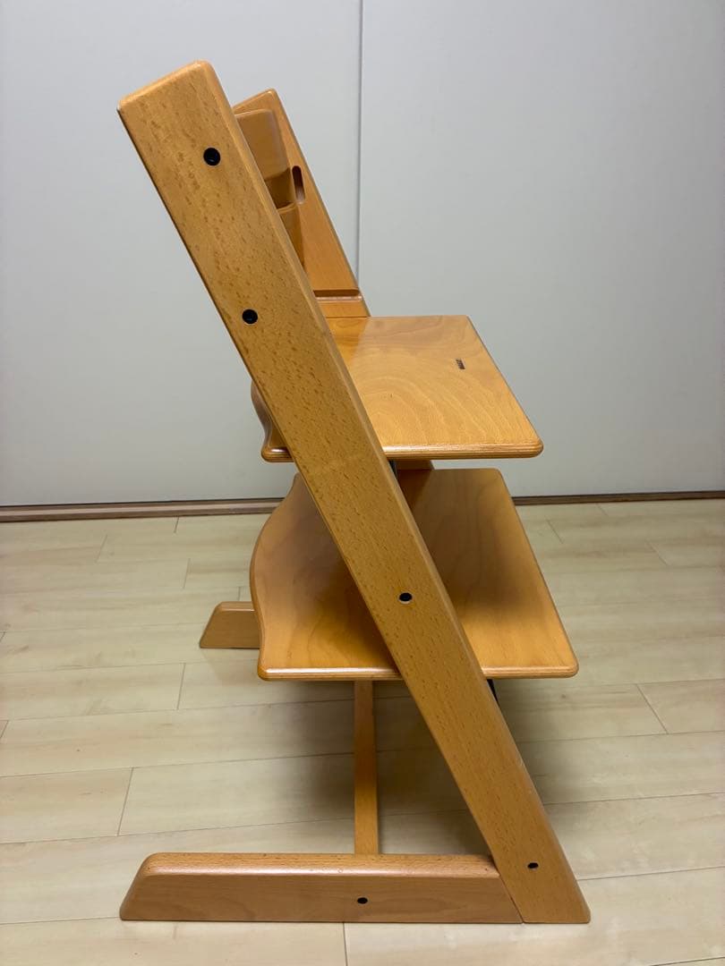 STOKKE ストッケ トリップトラップ ベビーチェア ナチュラル　取説付き
