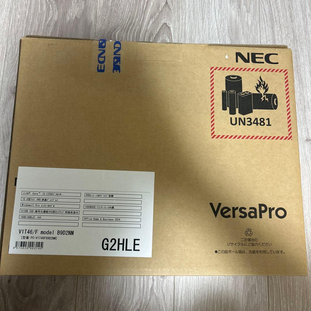 【新品】NEC PC-V1T46/F model b9D2NM