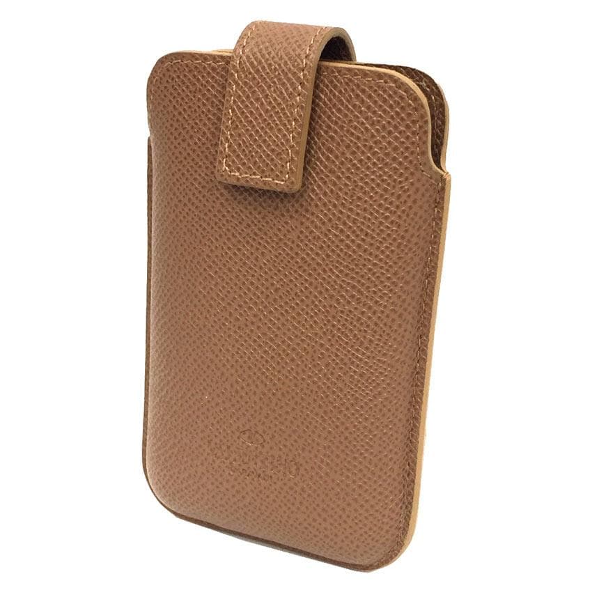 VALENTINO ブラウンレザー スマホケース aq11362