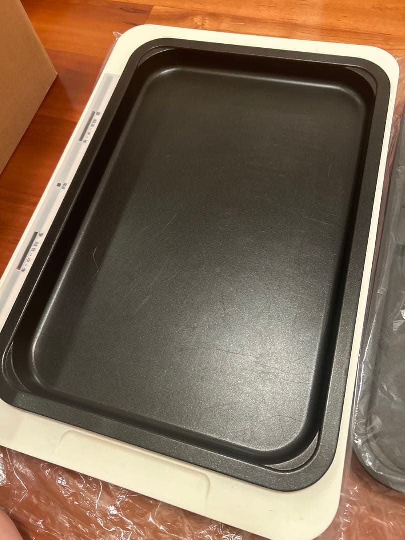 【値下げ】IRIS OHYAMA 左右温調ホットプレート WHP-012-W