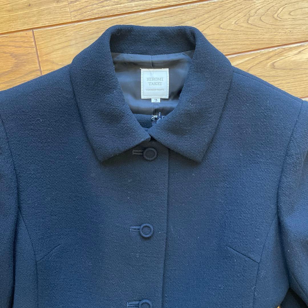 【お値下げ】HIROMI TAKEI お受験スーツ　濃紺7号
