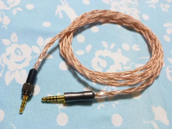 SONY MDR-M1ST ロック機構 MOGAMI 2944 八芯 4.4mm