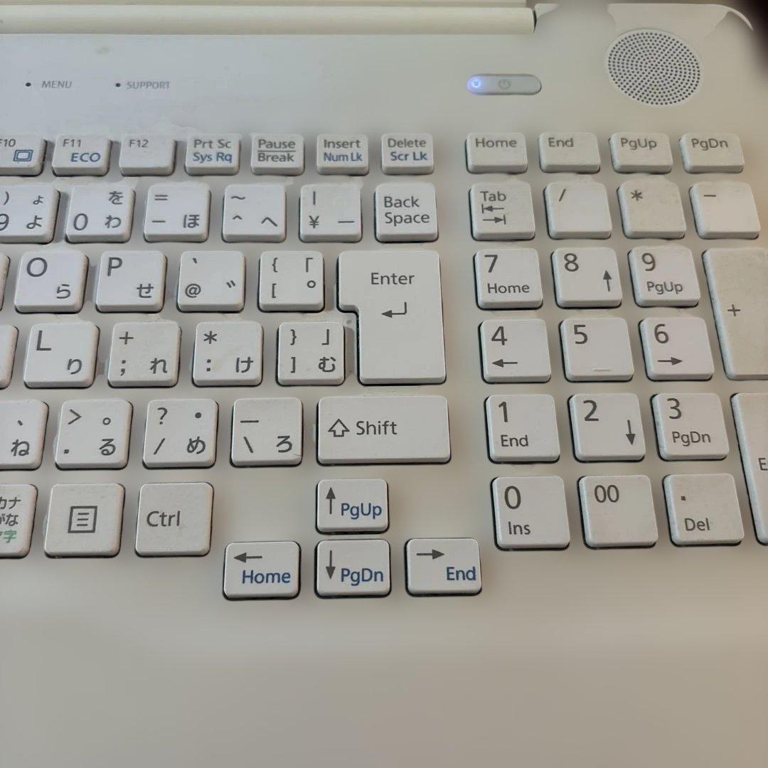 富士通LIFEBOOKAH45/B2メモリ16GB増設Windows10動作良好