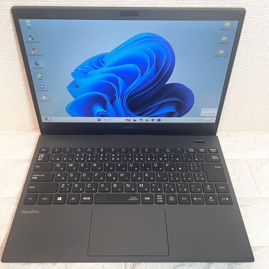 【即使用可】i7-第10世代/メモリ16GB/SSD256GB NECノートPC