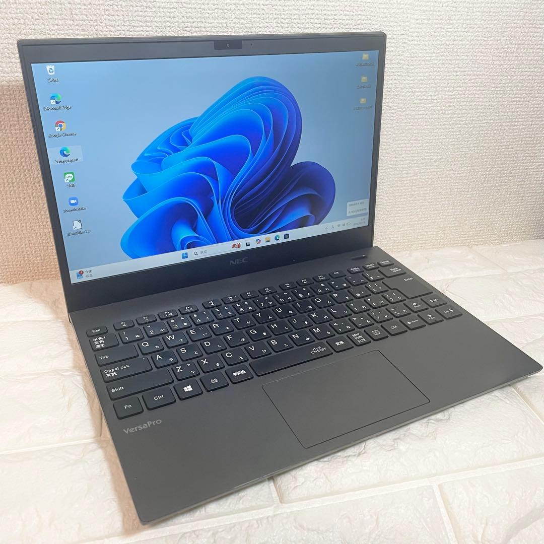 【即使用可】i7-第10世代/メモリ16GB/SSD256GB NECノートPC