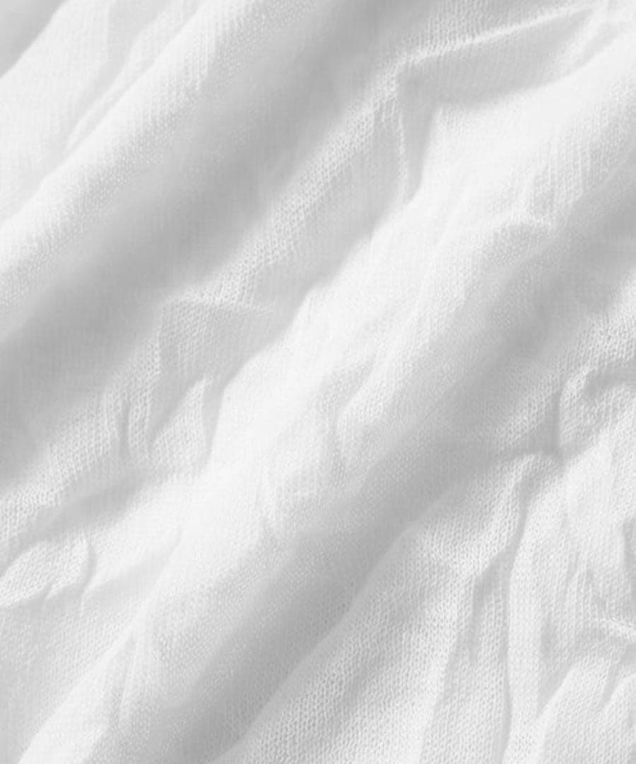 AURALEE シワ加工ポロシャツ