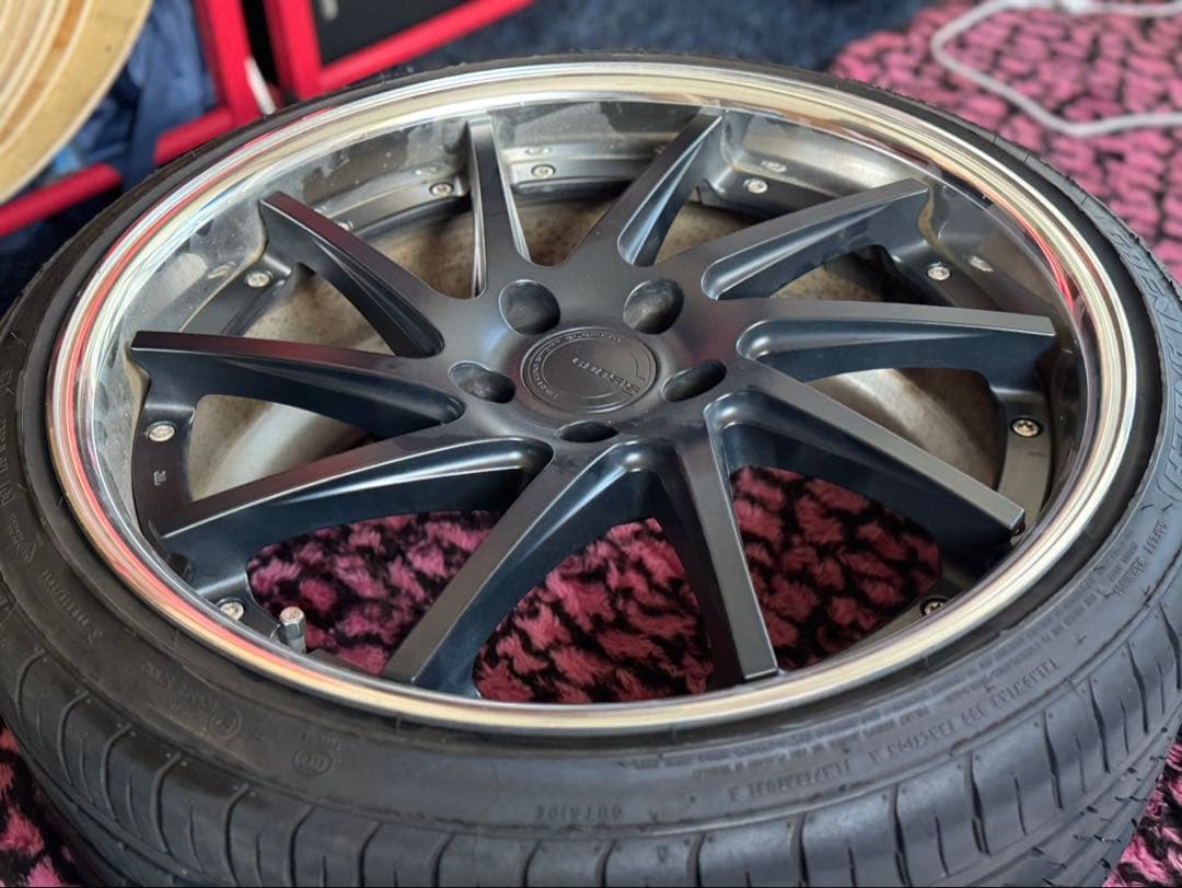 WORK グノーシスCVS 19インチ4本　pcd114.3 バラ売り可能です