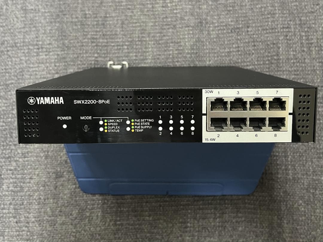 YAMAHA SWX2200-8PoE スマートL2 スイッチ 中古美品 007