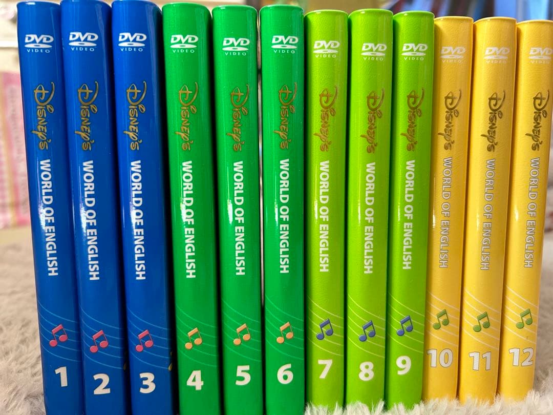 シングアロング　ディズニー　ワールドファミリー　DWE DVD