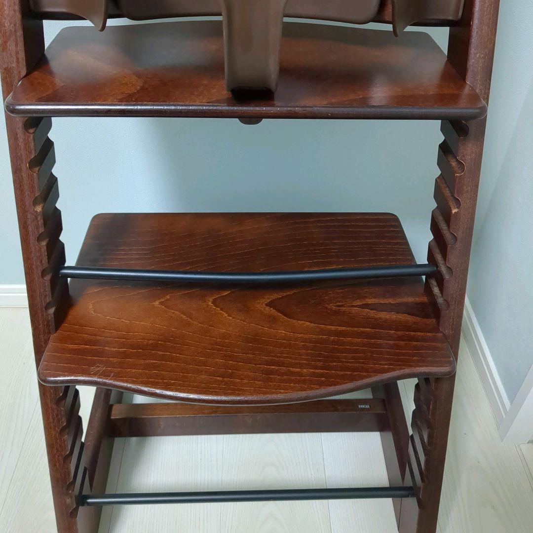 【ベビーセット付き】ストッケ トリップトラップ ブラウン ベビーチェア