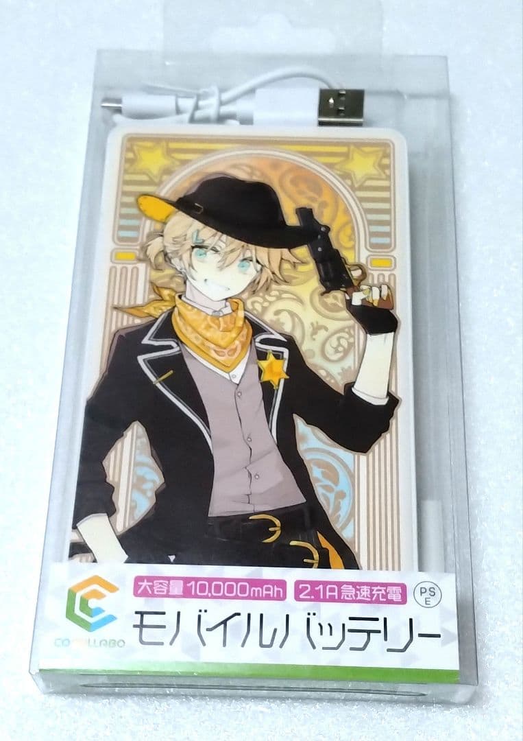 鏡音レン　モバイルバッテリー　39CULTURE　WORLD　赤倉　ココラボ