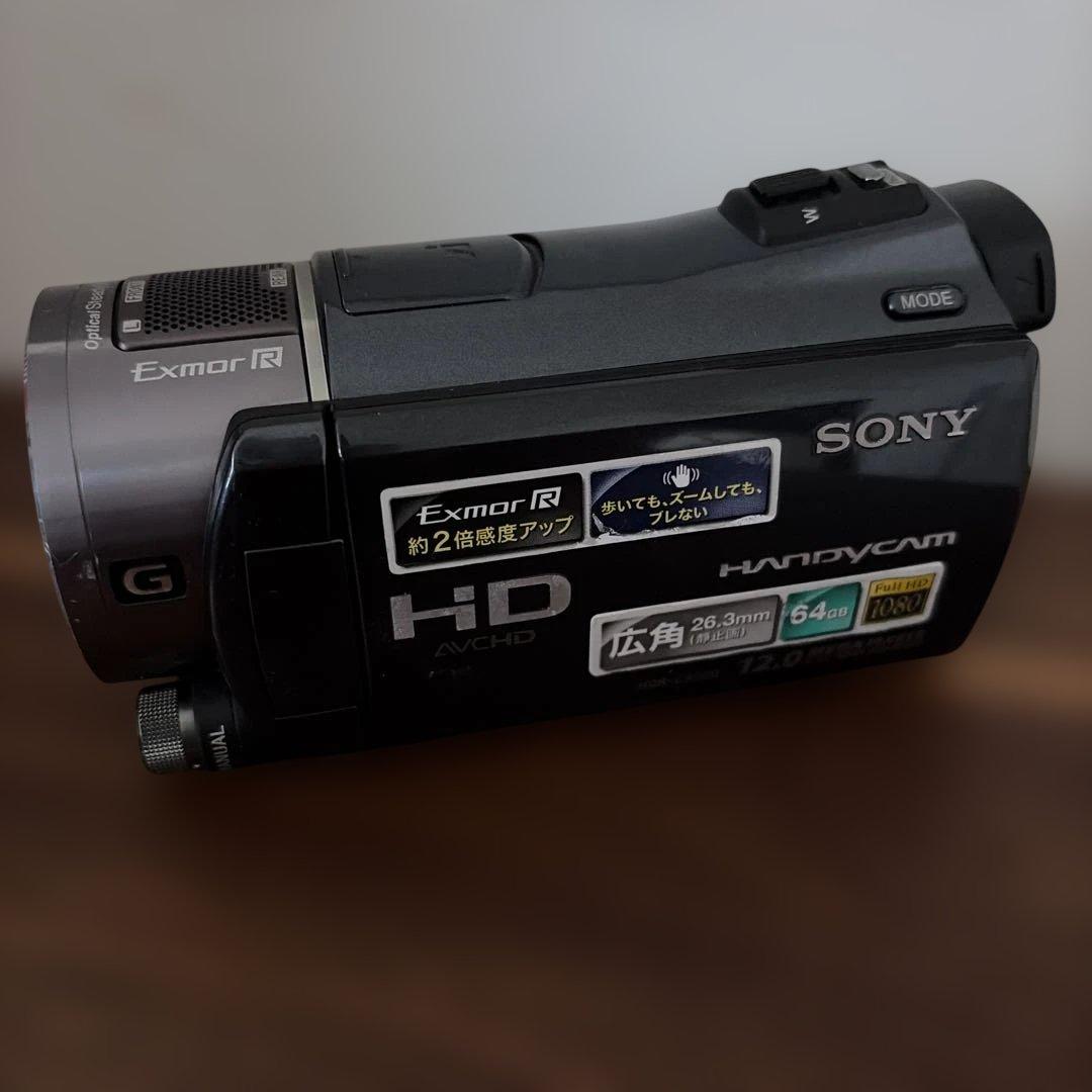 【ジャンク】SONY ビデオカメラHDR-CX550V