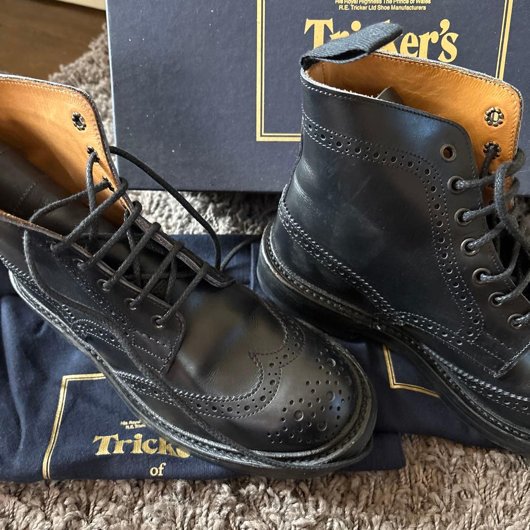 Trickers wing tip レディース　レースアップブーツ　サイズは23