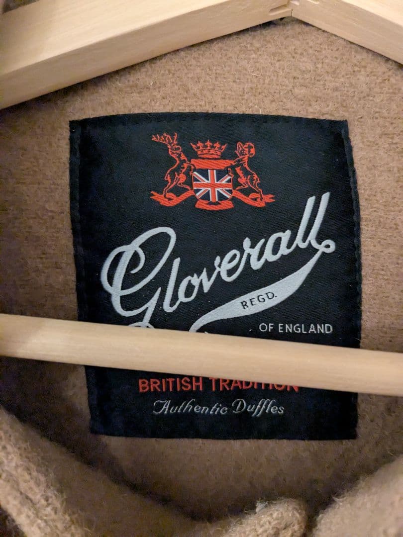 ぼ*ん様 グローバーオール ダッフルコート モンティ キャメル ベージュ サイズ