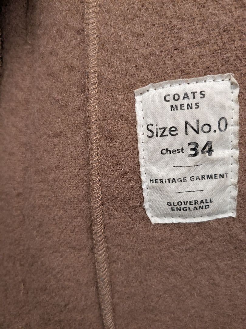 ぼ*ん様 グローバーオール ダッフルコート モンティ キャメル ベージュ サイズ