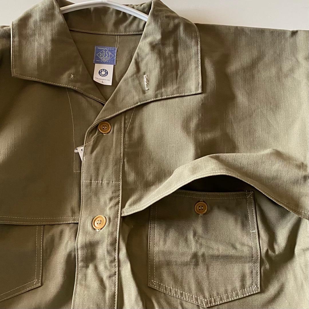 Post Overalls ロガージャケット・リップストップ／カバーオール