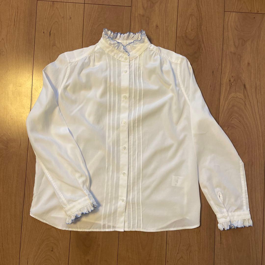 SINME スカラエンブロイダリーシャツ