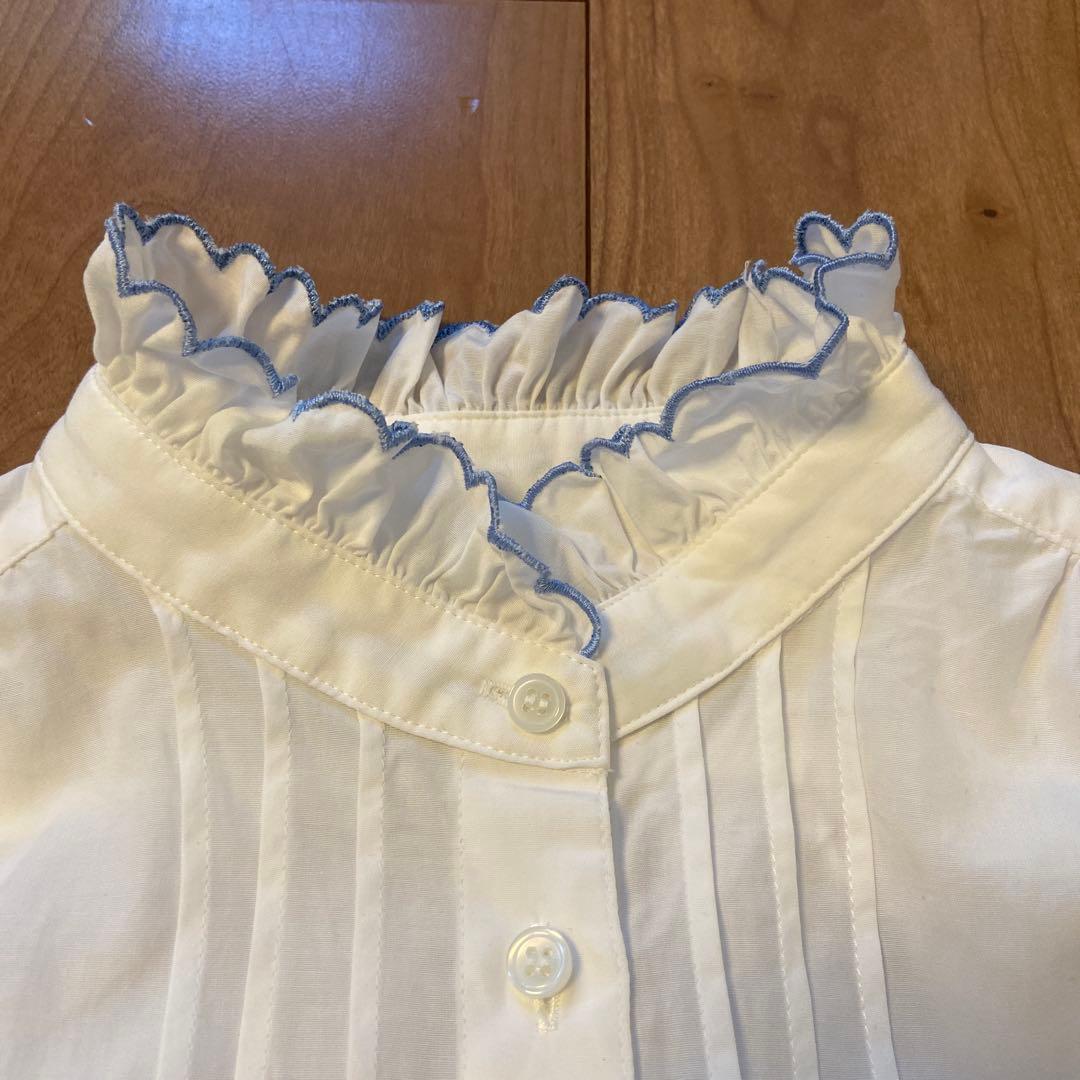 SINME スカラエンブロイダリーシャツ