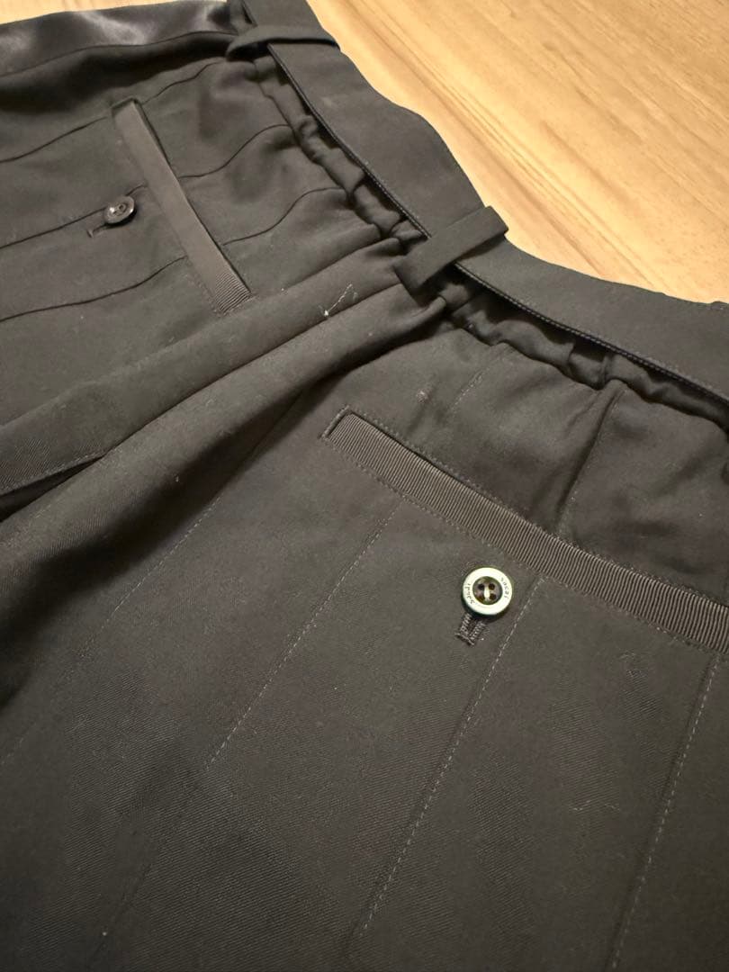 SACAI サカイ ブラックショートパンツ