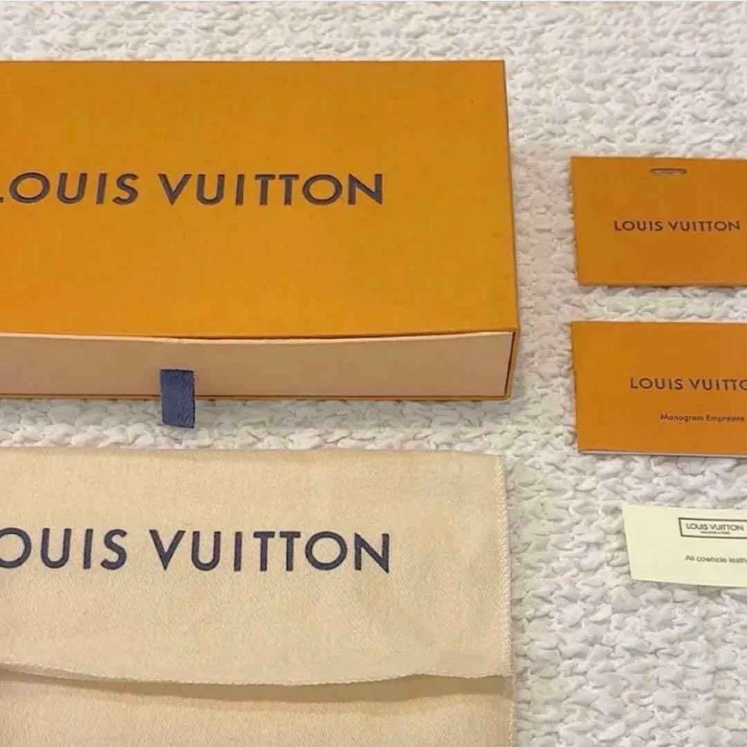 ヴィトン 長財布 モノグラム アンプラント ジッピーウォレット ブラック 黒