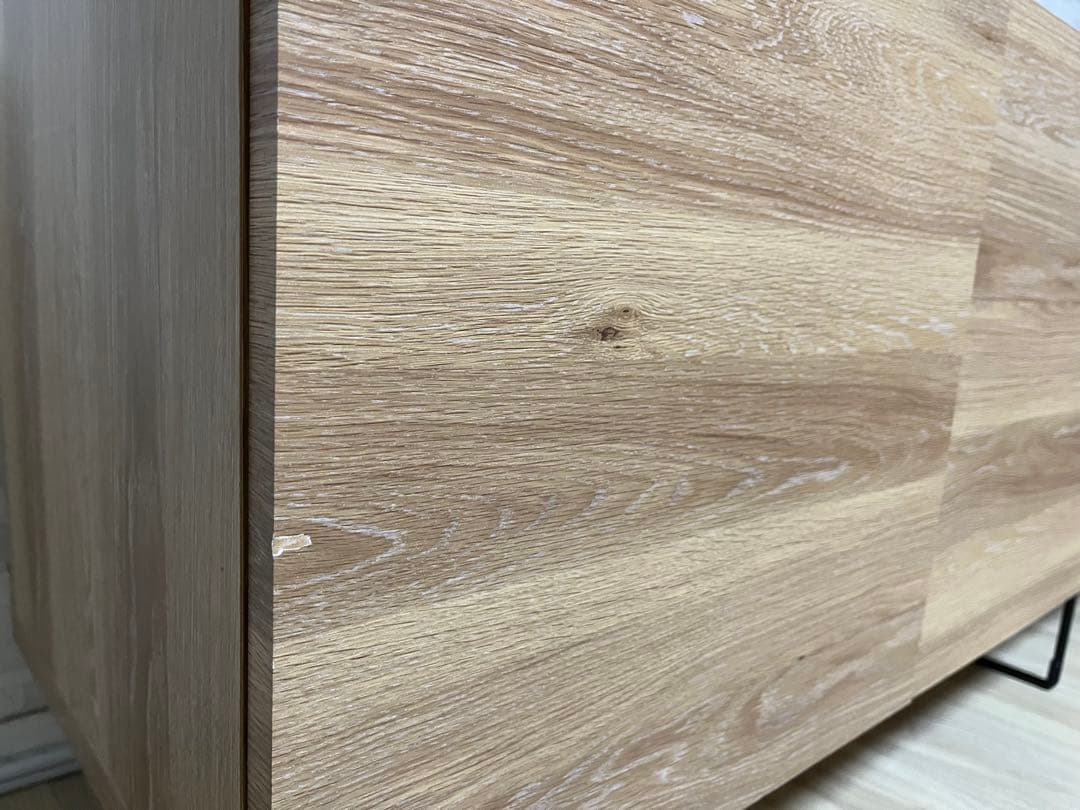 LOWYA[幅180] 日本製 ハイテレビ台 半完成品 木目調