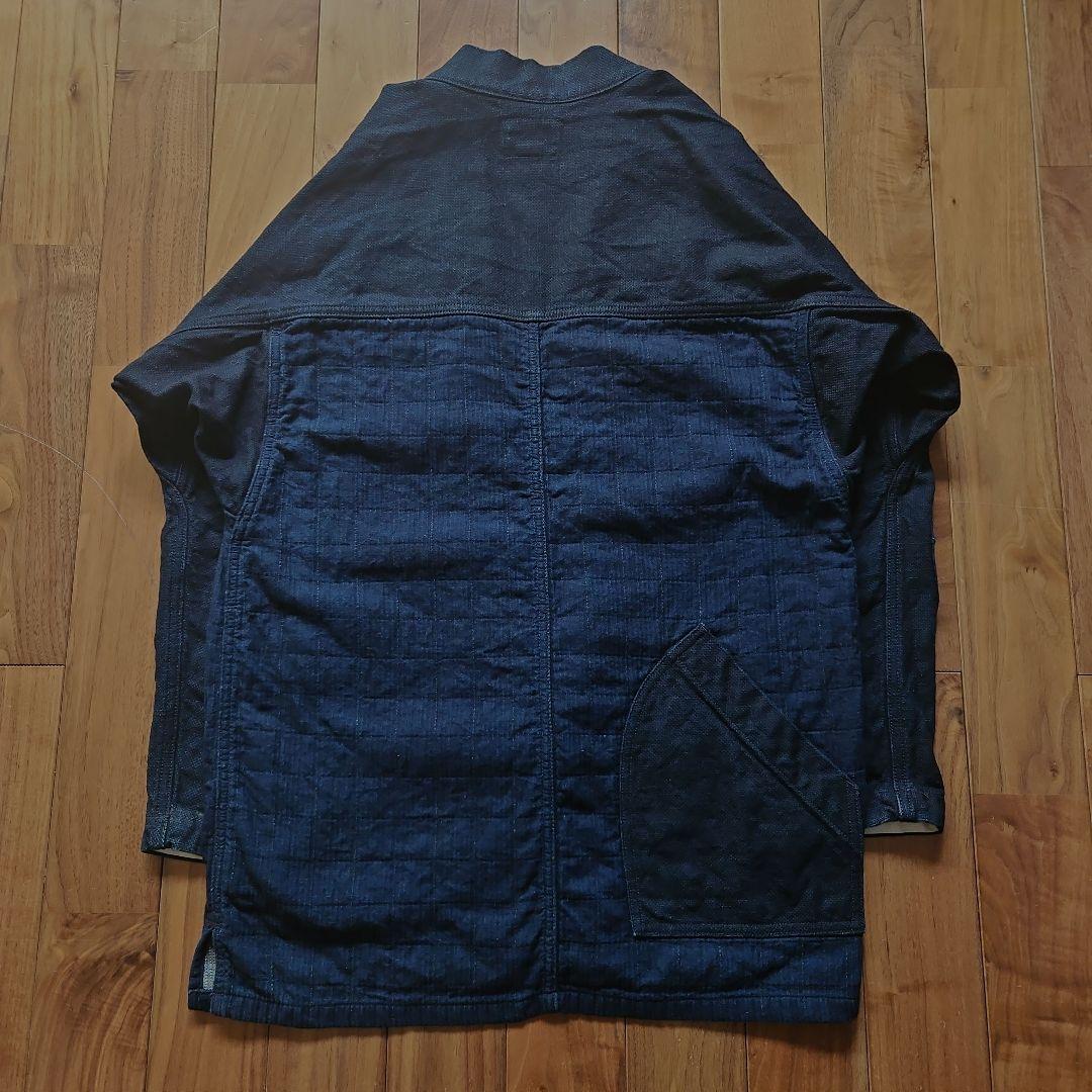 スノーピーク　どてら　藍染　インディゴ　 カーディガン風ジャケット