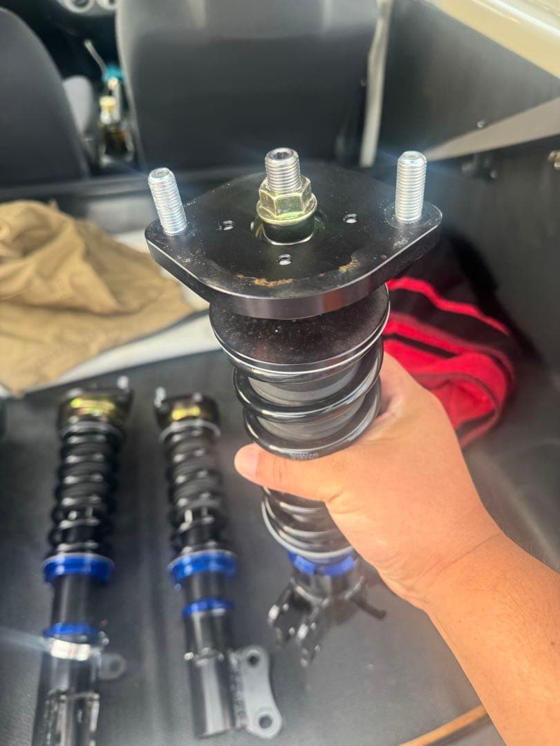 RN1.2ステラ、R1、R2、メタモン全長式車高調（オーバーテック製）