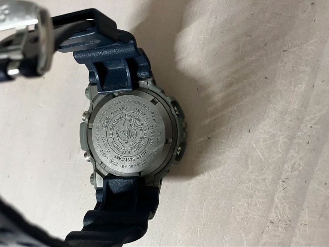 G-SHOCK FROGMAN シルバー/ネイビー