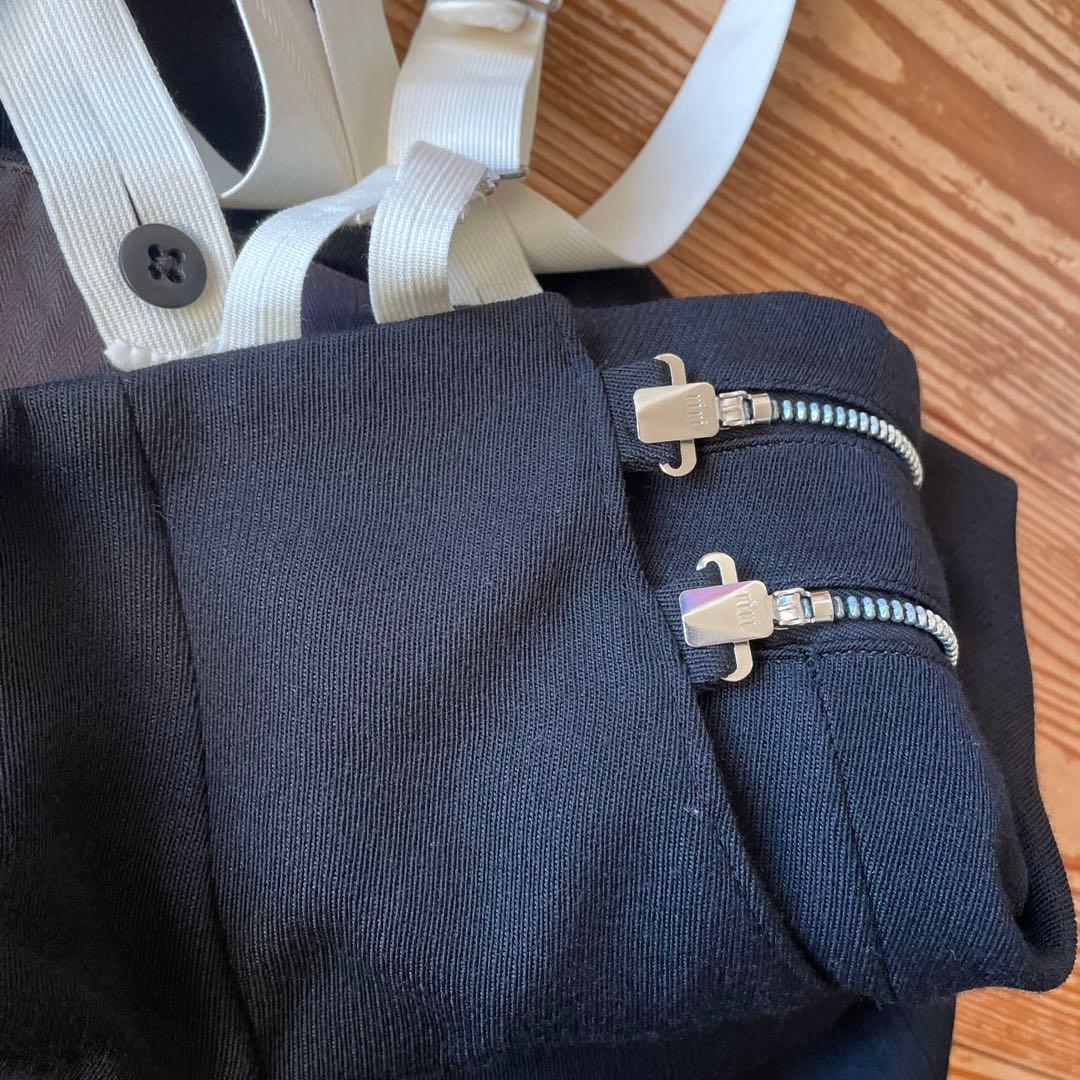 fumika uchida サスペンダーパンツ36 フミカウチダ　黒