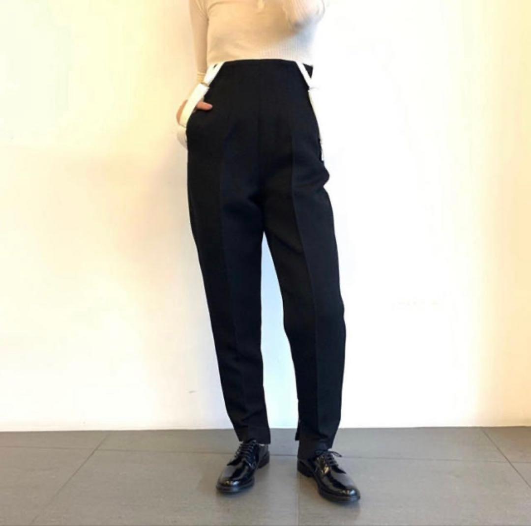 fumika uchida サスペンダーパンツ36 フミカウチダ　黒