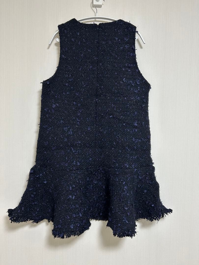 エムボーテ　ツイード フレア　ワンピース　B311