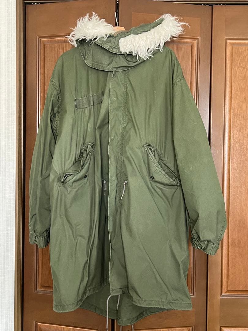 米軍実物 70s80s m65フィッシュテールパーカー　フルセット