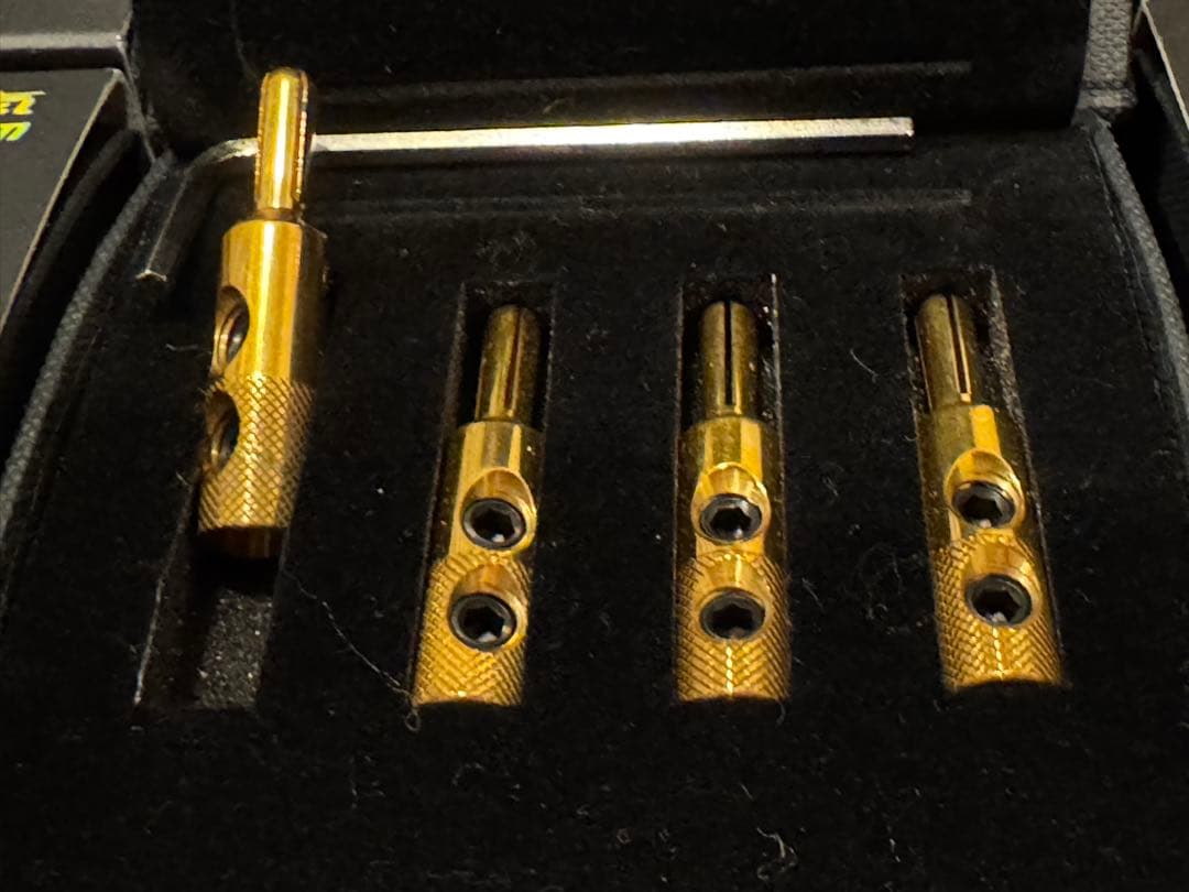 【5セット】オヤイデ電気 GBN 24Kダイレクト金メッキネジ止め式バナナプラグ