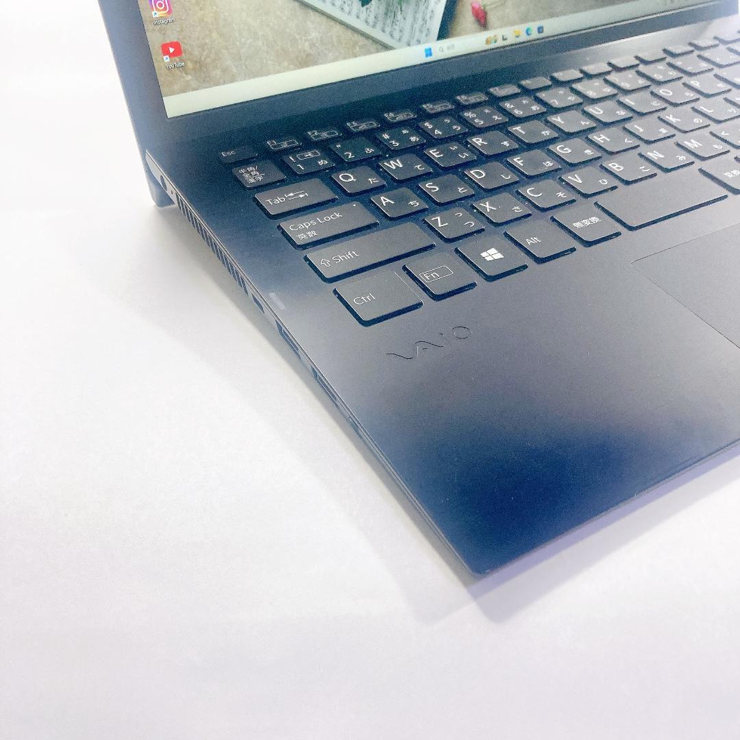 w77✨第8世代 /i5/オフィス付/爆速SSD/VAIO✨すぐ使えるノートPC