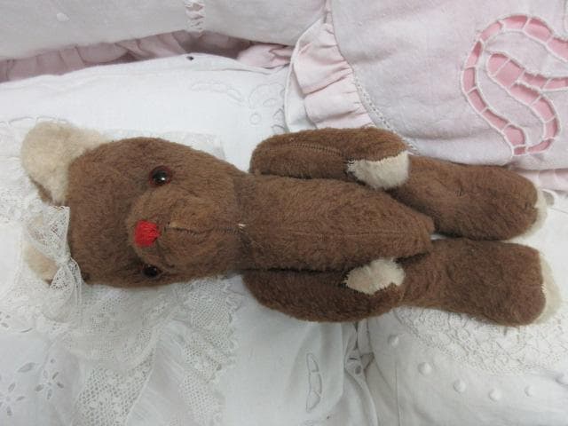 優しいベビーシッター　アンティークベア　フランス☆　テディベア　ミニョネット付き