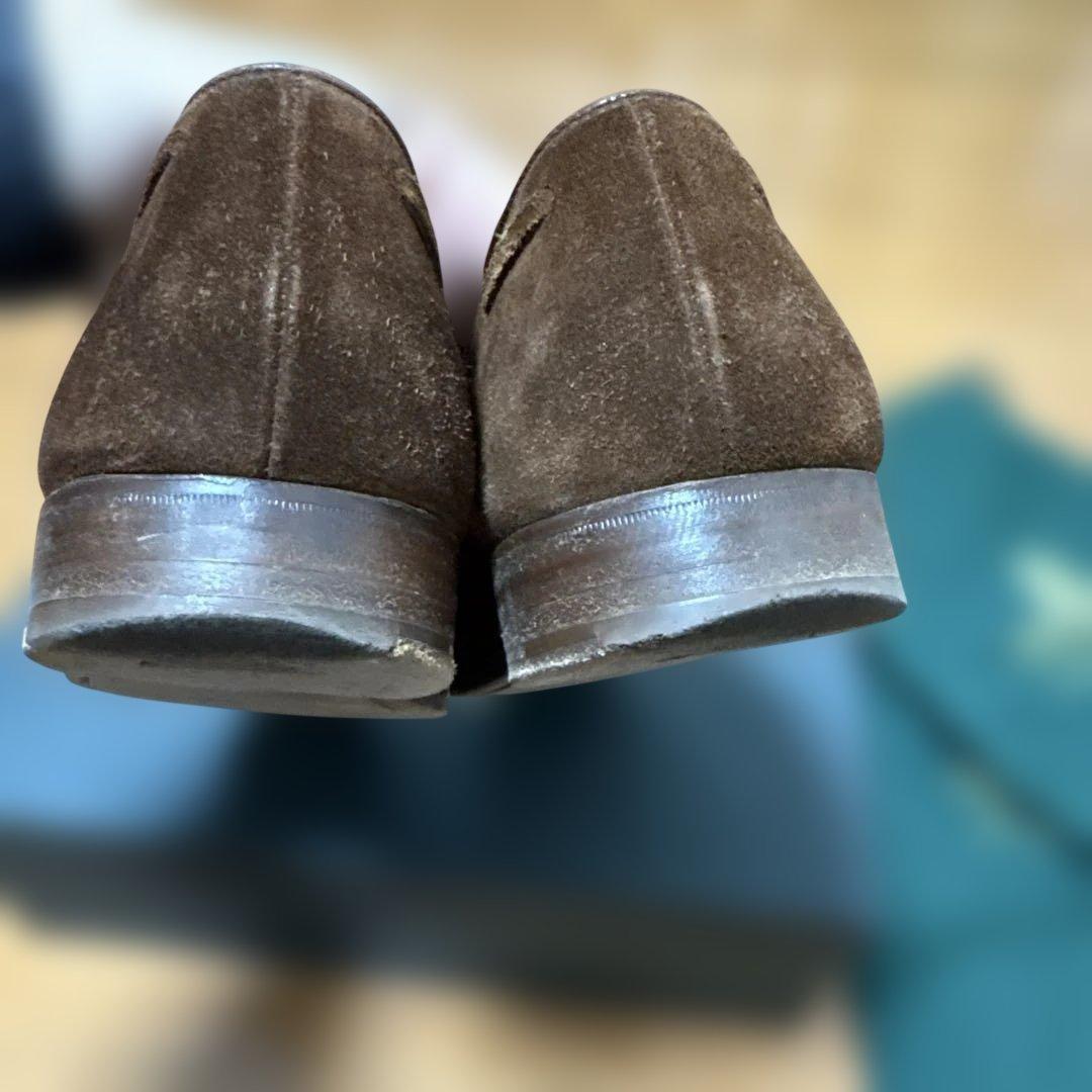 crockett&Jones キャベンディッシュ　スエードタッセルローファー