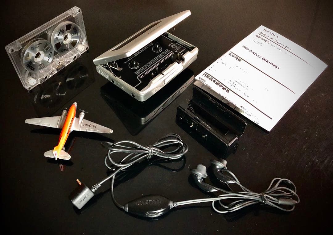 カセットウォークマン SONY WM-EX633 (整備済み、完動美品)