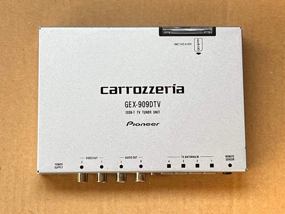 Carrozzeria GEX-909DTV 4×4 地デジチューナー