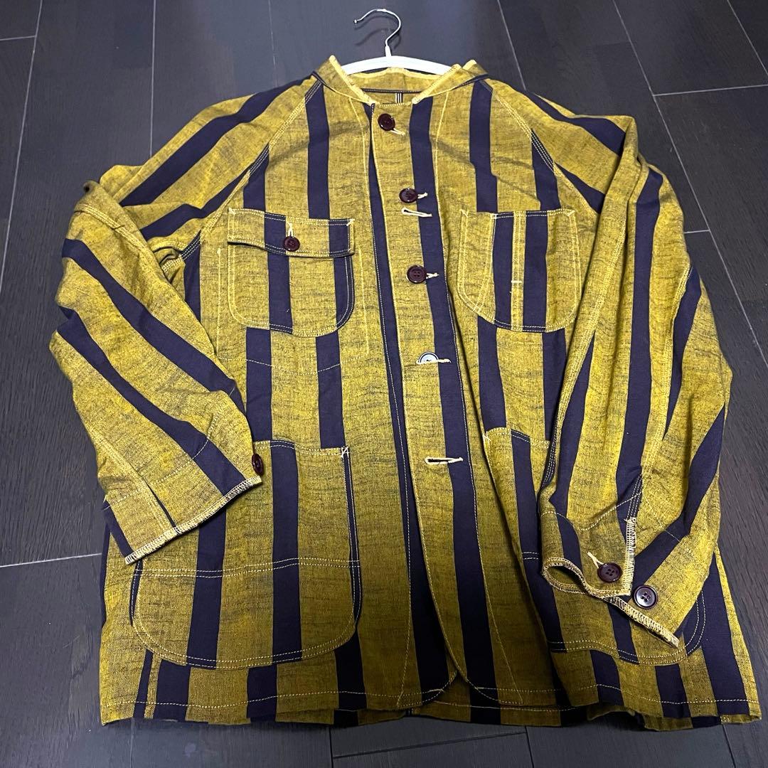 Needles ニードルス Chore Coat ストライプ ジャケット