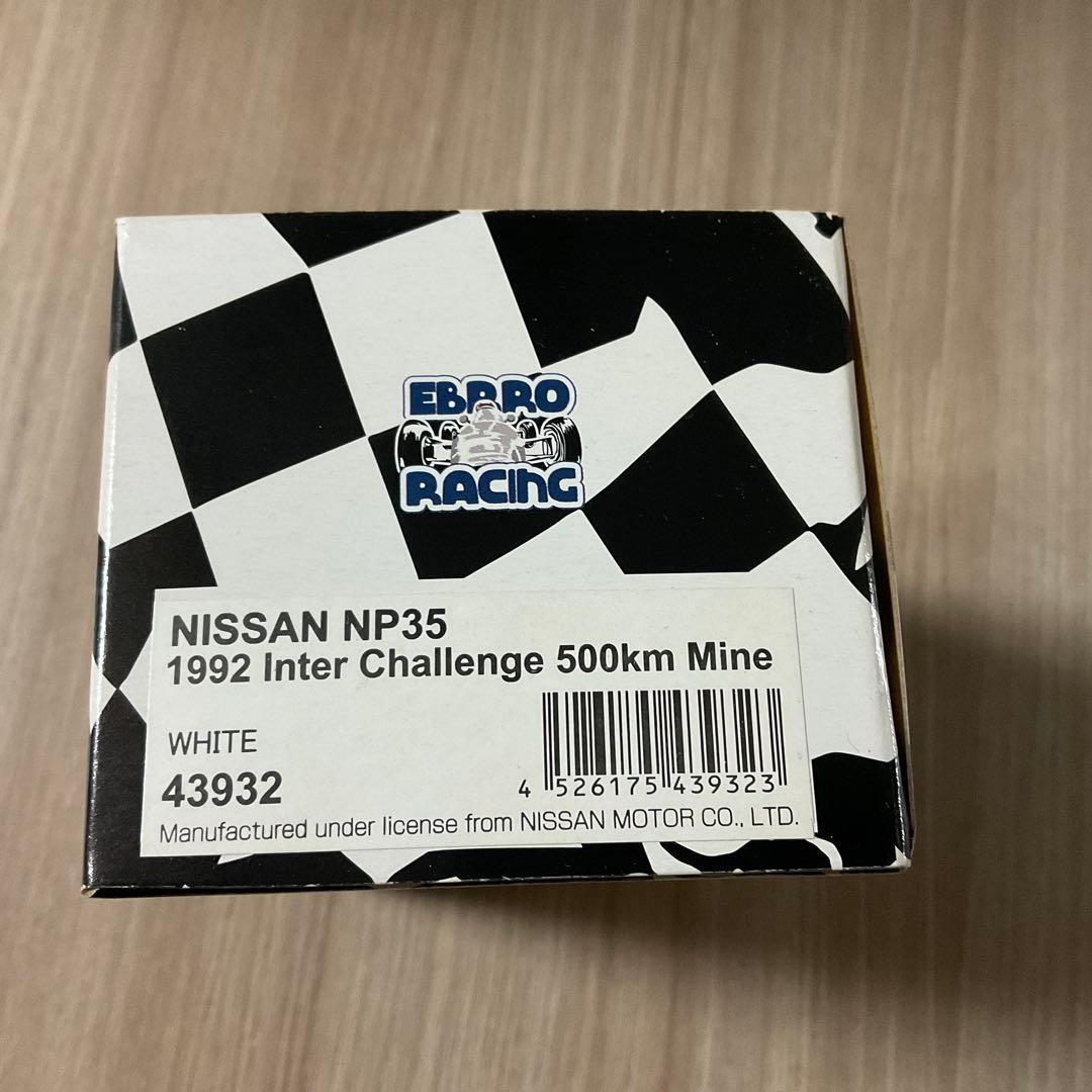 ミニカー EBBRO NISSAN NP35 1992 500km Mine