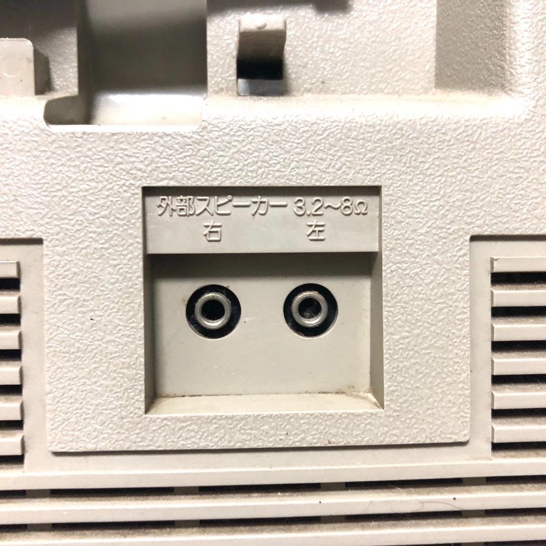 【貴重】 東芝 ステレオラジオカセットレコーダー BOM BEAT RT-S83