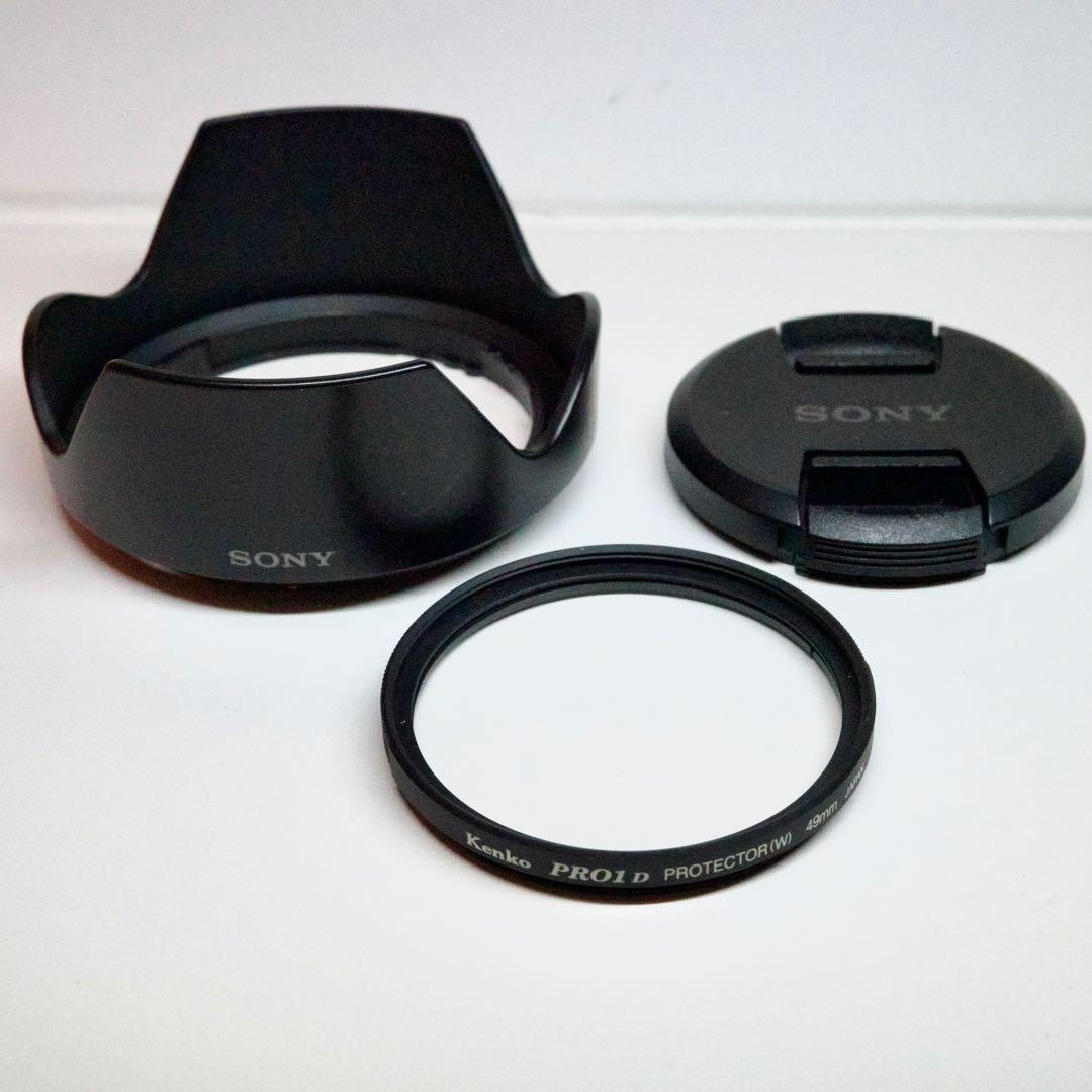 SONY 単焦点E 35mm F1.8 OSS APS-C専用 プロテクター付き