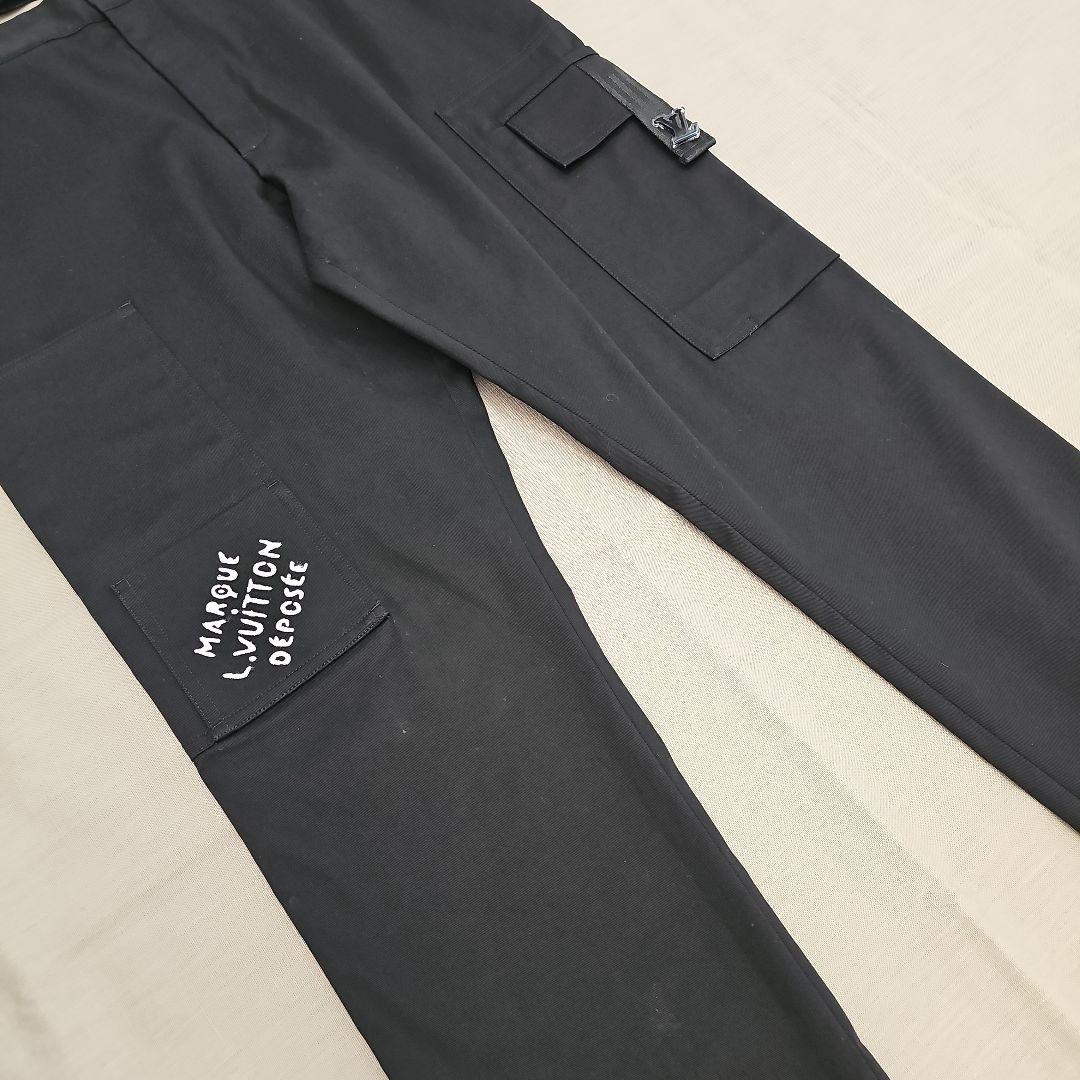 美品【ルイヴィトン】国内店舗購入 コットンカーゴパンツ 定価196,900円