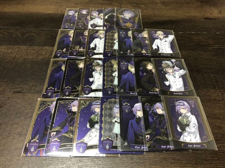 ツイステッドワンダーランド メタルカード ウエハース 1弾2弾3弾 204枚