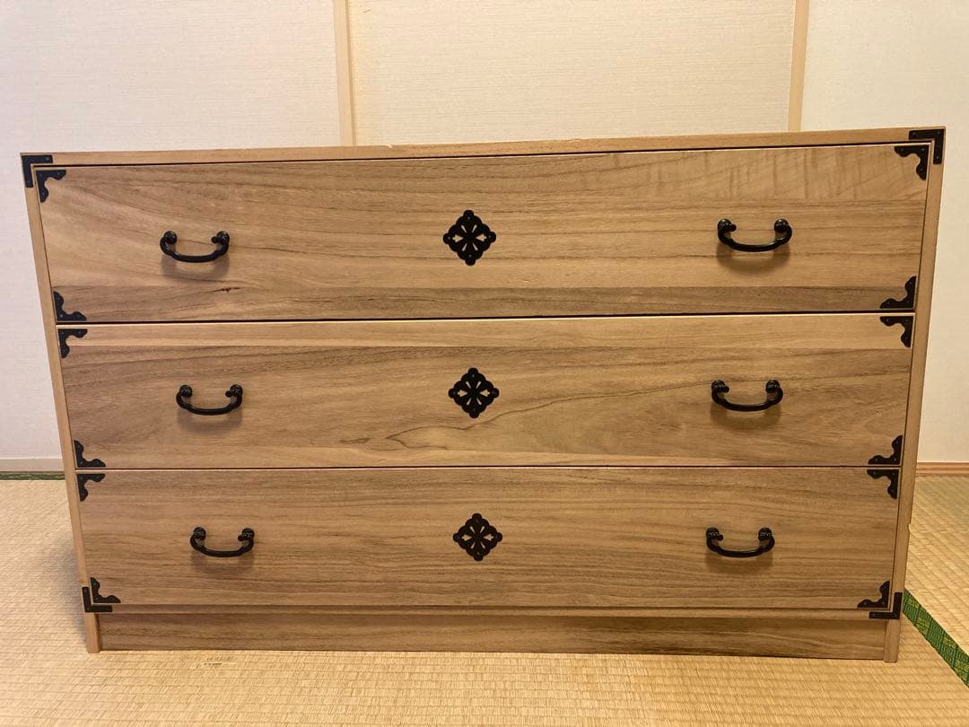 【★期間限定★】桐箪笥 桐ダンス 3段 衣装ダンス