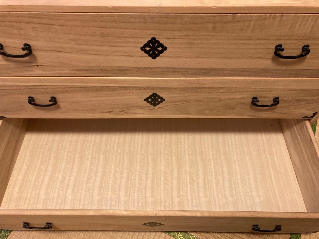 【★期間限定★】桐箪笥 桐ダンス 3段 衣装ダンス