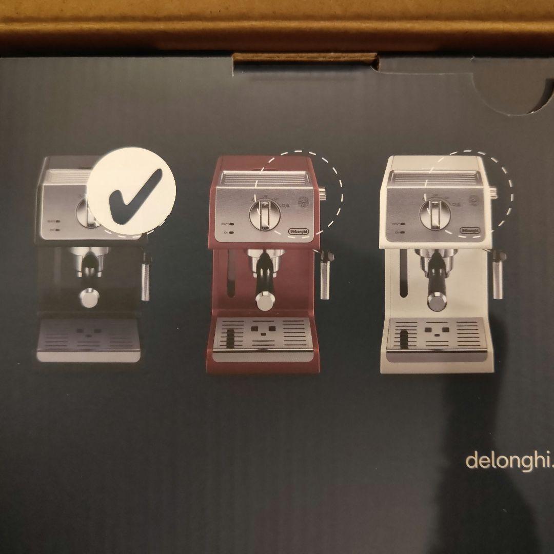 新品未開封　デロンギ　アクティブ　エスプレッソ　カプチーノメーカー　ブラック