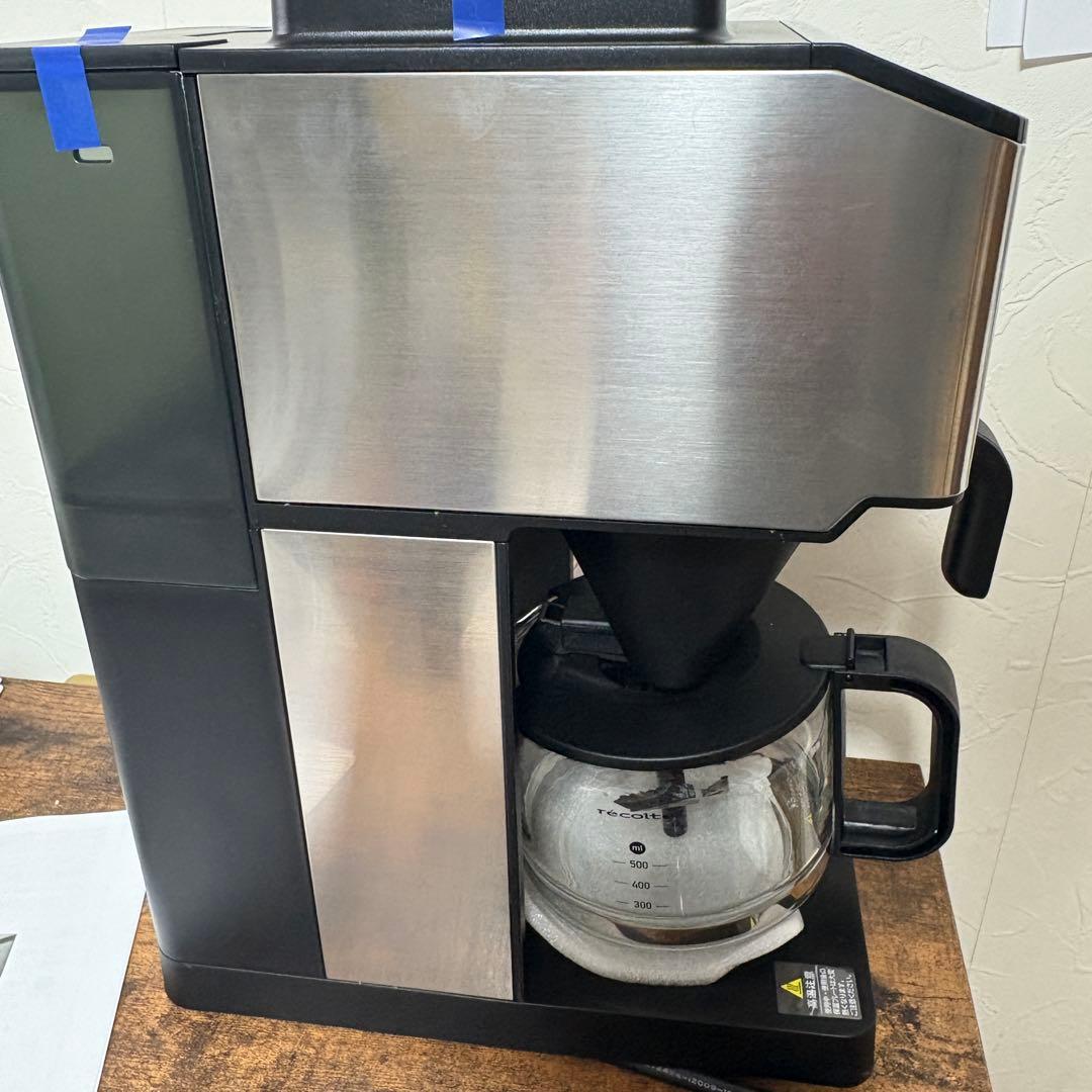 [未使用]レコルト コーン式全自動コーヒーメーカー RCD-1